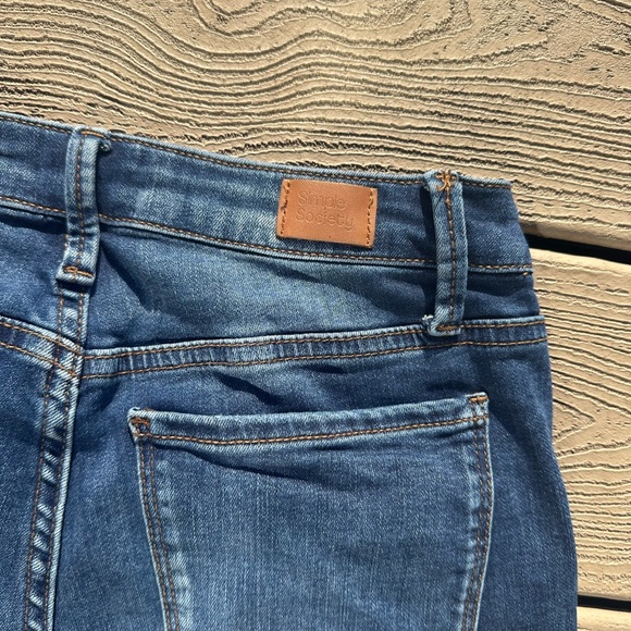 Mid rise Flare bootcut jeans simple society brand size 26 - Picture 4 of 6
